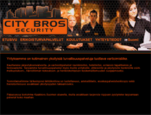 Tablet Screenshot of citybros.fi